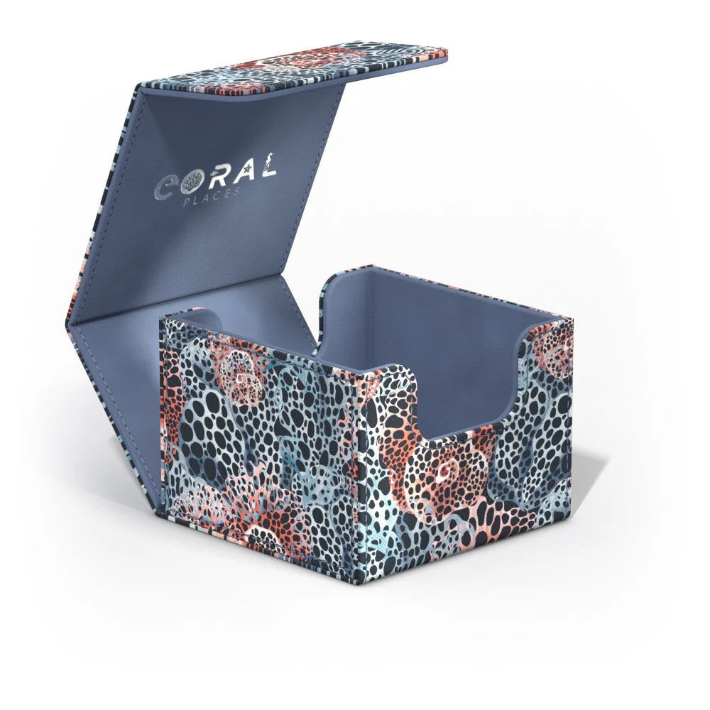 Ultimate Guard: Deck Box – XenoSkin Sidewinder 133+ – 2025 Exclusive: Coral Places - Twilight Tide - Image 3