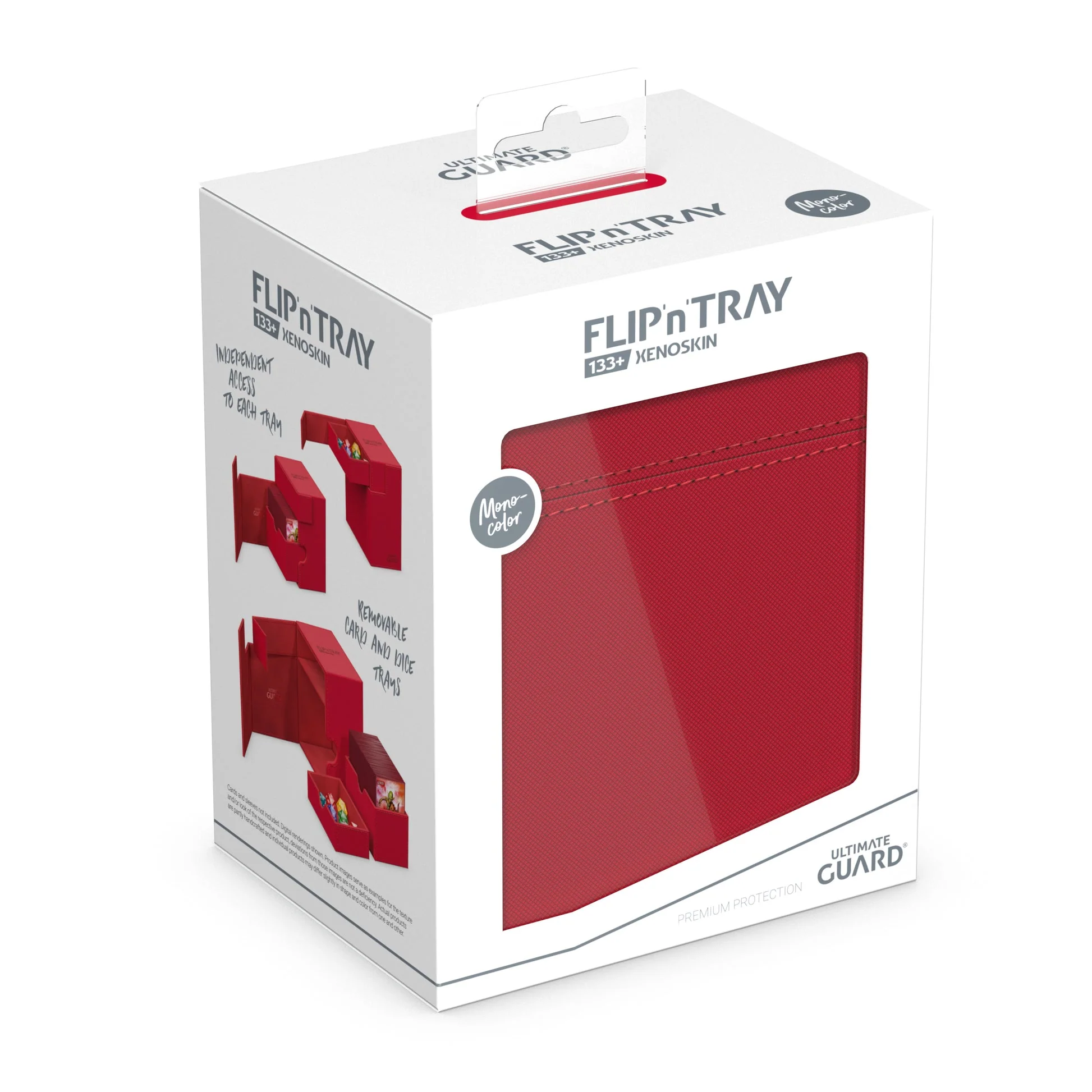 Ultimate Guard - Flip n Tray 133 Xenoskin - Red
