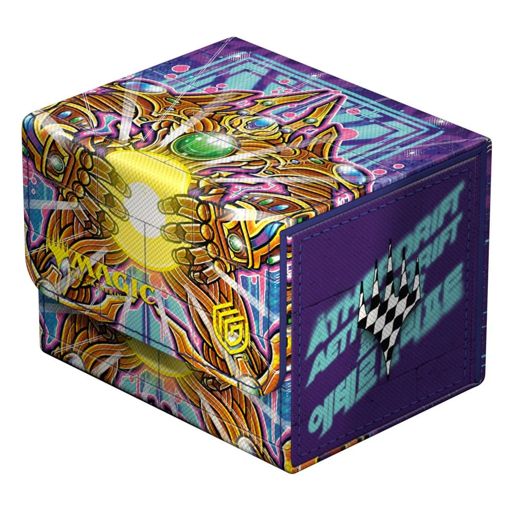 Ultimate Guard: Magic: The Gathering - Aetherdrift – XenoSkin Sidewinder Deck Box – 100+ Solar Gearhulk