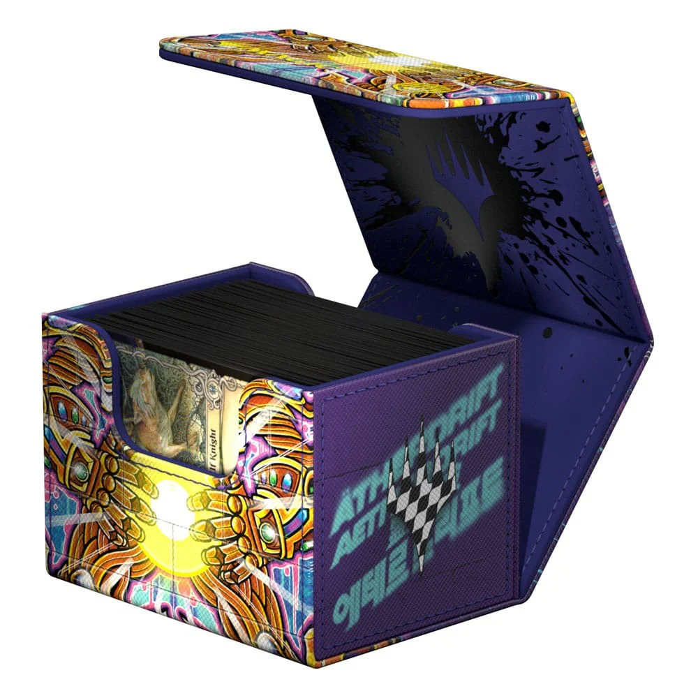 Ultimate Guard: Magic: The Gathering - Aetherdrift – XenoSkin Sidewinder Deck Box – 100+ Solar Gearhulk - Image 5