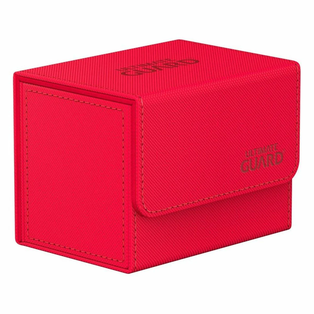 Ultimate Guard - Sidewinder 80+ Xenoskin Monocolor Deck Box - Red