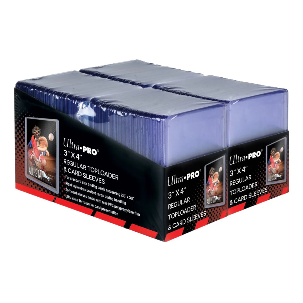Ultra Pro: 3" x 4" Regular Toploaders & Card Sleeves (200 Sleeve)