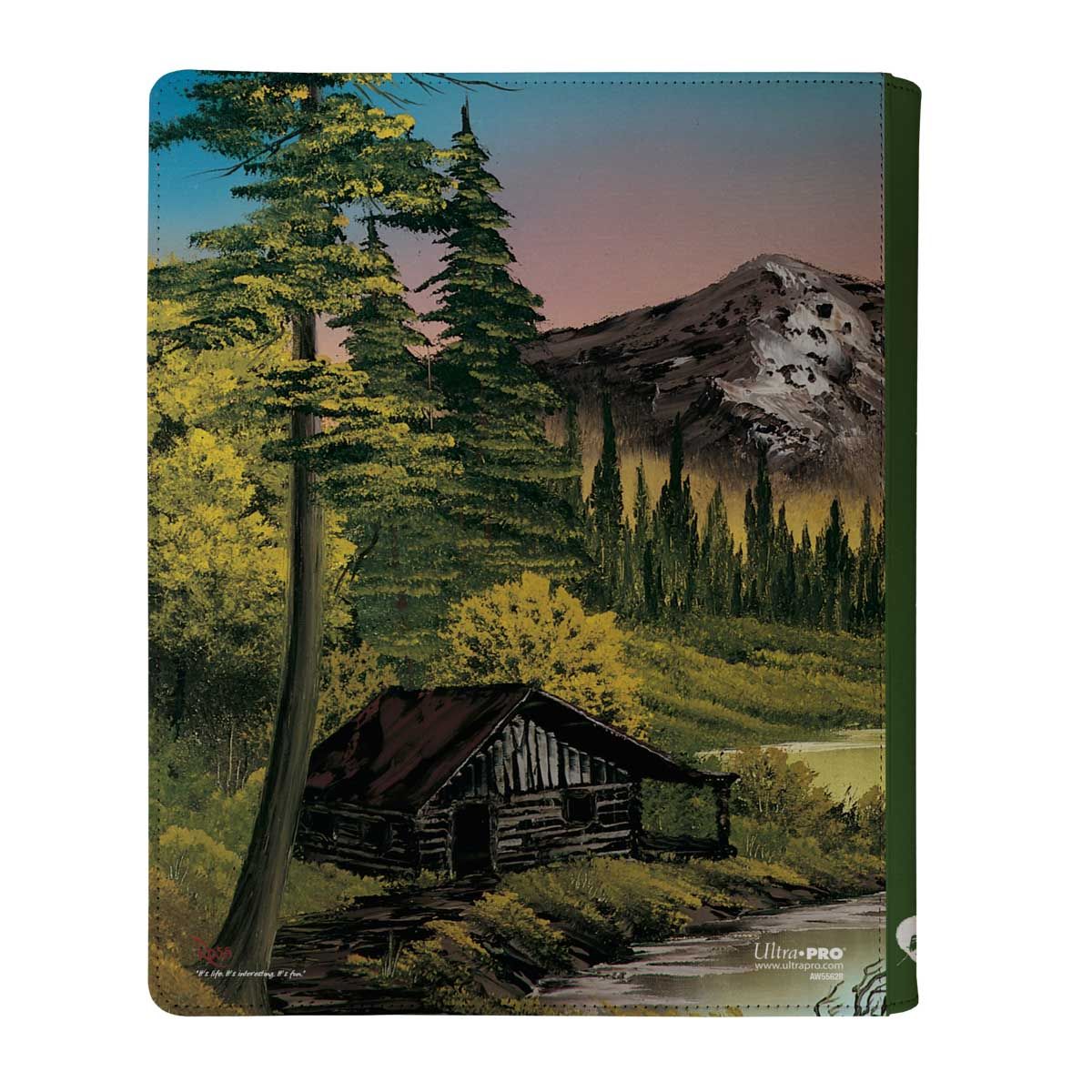 Ultra Pro: Bob Ross Mountain Retreat 9-Pocket Zippered PRO-Binder - Image 2