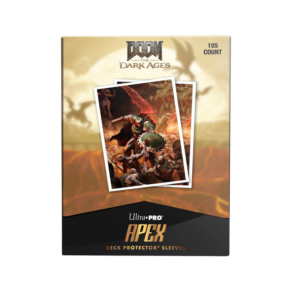 Ultra Pro: DOOM 105ct Apex Deck Protector Sleeves 1 (UP16614) - Image 2