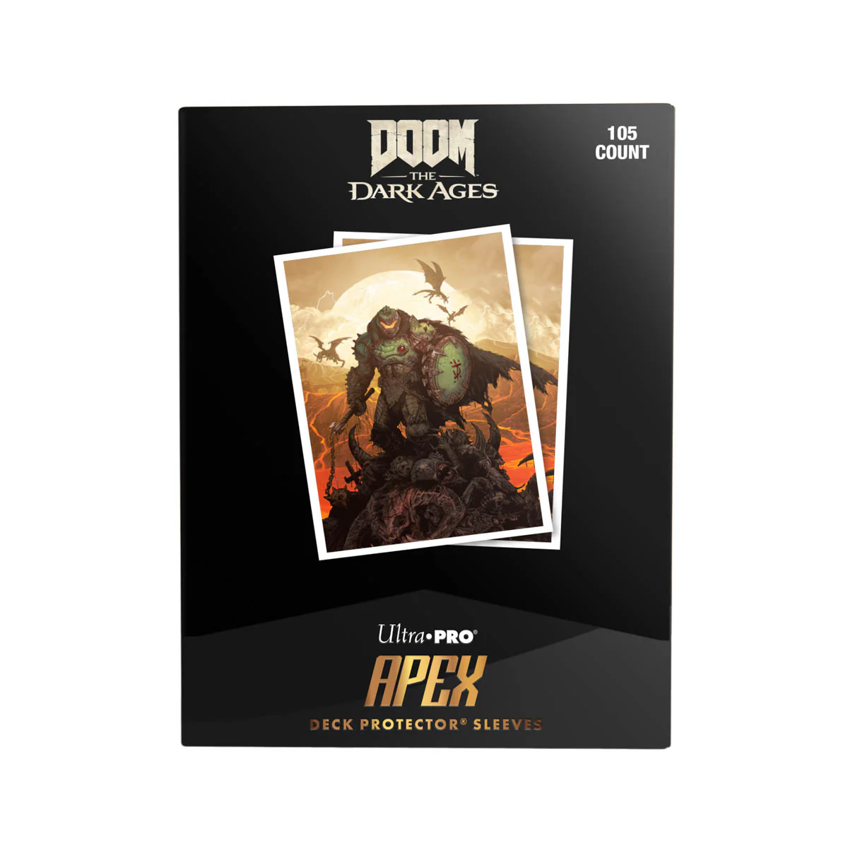 Ultra Pro: DOOM 105ct Apex Deck Protector Sleeves 2 (UP16615) - Image 2