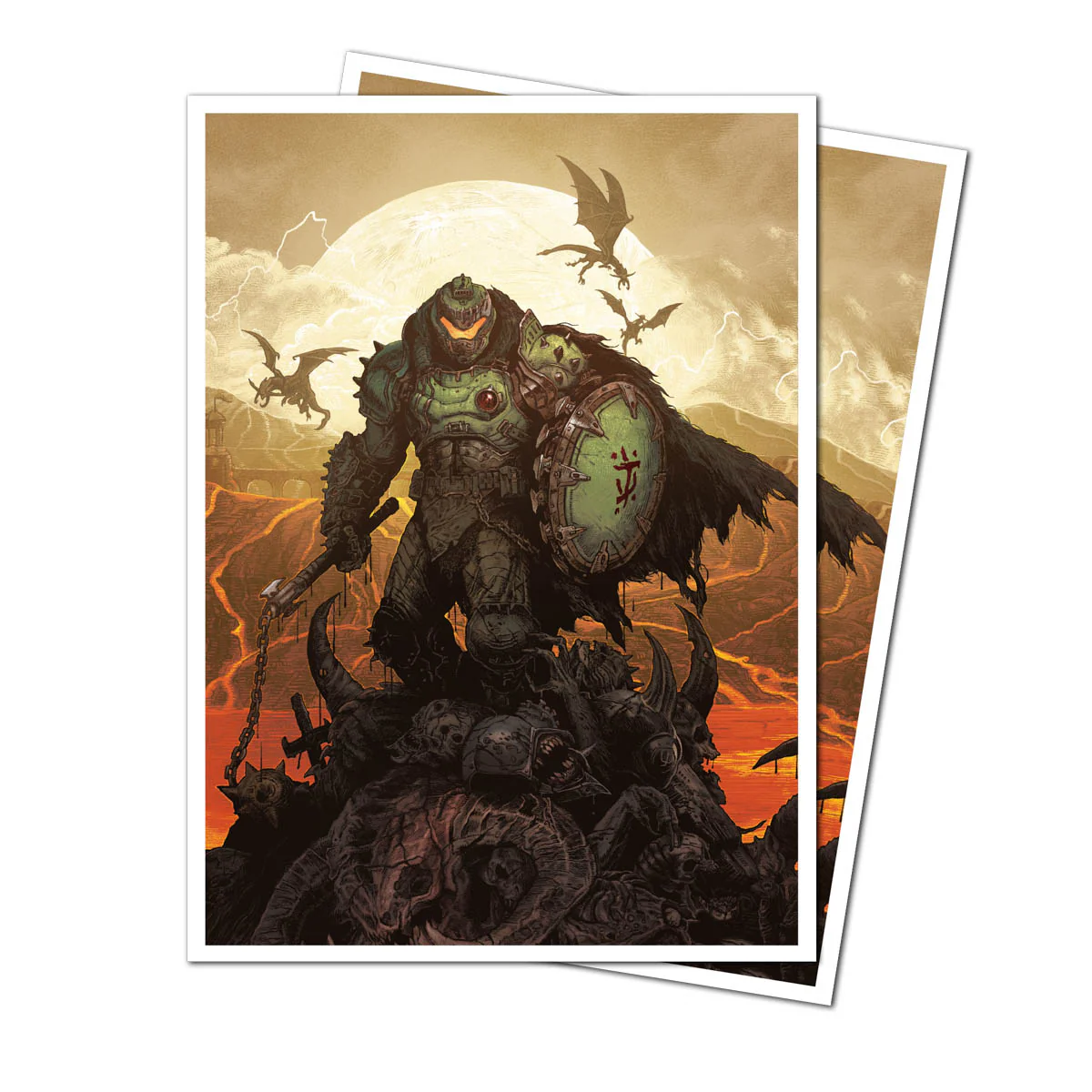 Ultra Pro: DOOM 105ct Apex Deck Protector Sleeves 2 (UP16615) - Image 3