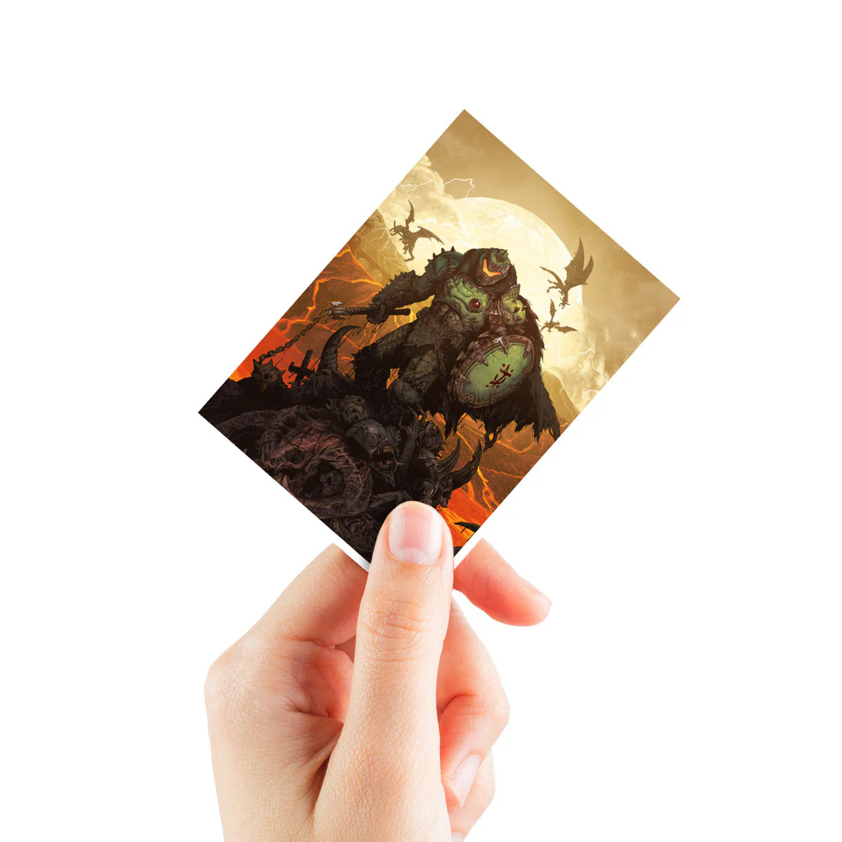Ultra Pro: DOOM 105ct Apex Deck Protector Sleeves 2 (UP16615) - Image 5