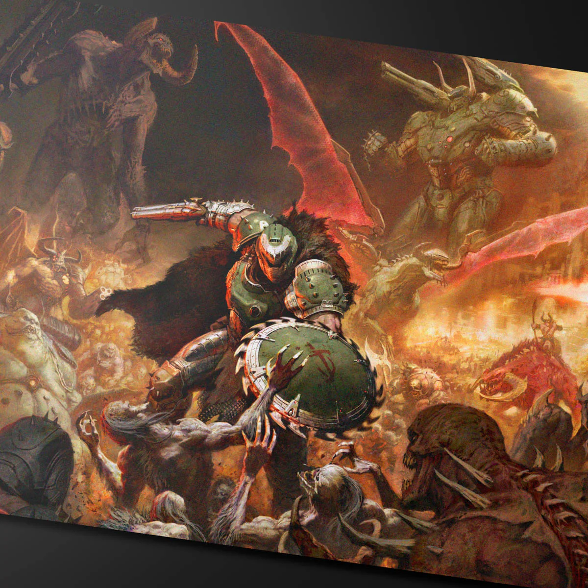Ultra Pro DOOM Extended Playmat 1 - UP16618 (Preorder) - Image 2