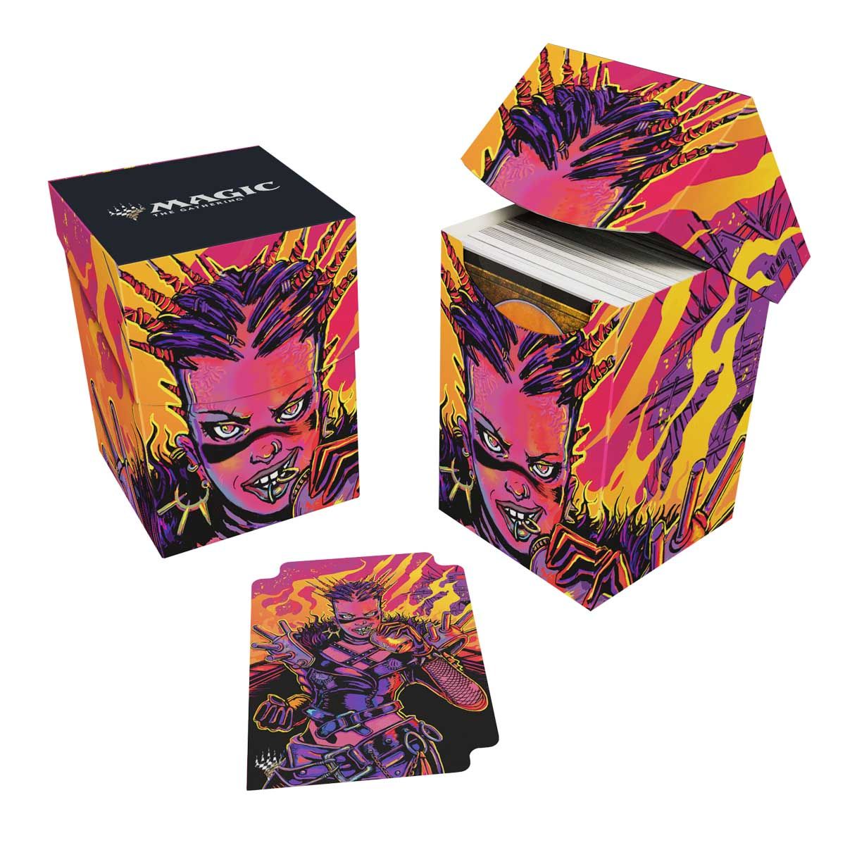 Ultra Pro: Magic: The Gathering Aetherdrift 100+ Deck Box Borderless Racer 4 - Image 2