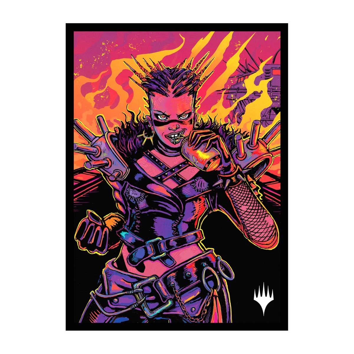 Ultra Pro: Magic: The Gathering Aetherdrift 100ct Deck Protector Sleeves Borderless Racer 4 - Image 2