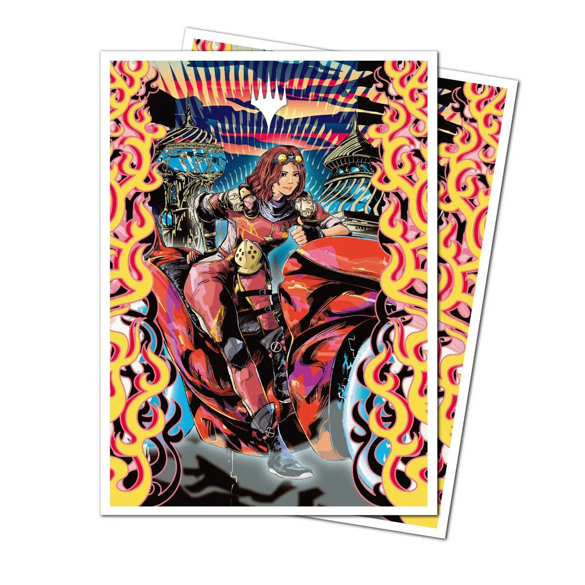 Ultra Pro: Magic: The Gathering Aetherdrift 105ct Apex Deck Protector sleeves Variant Art PW - Image 3