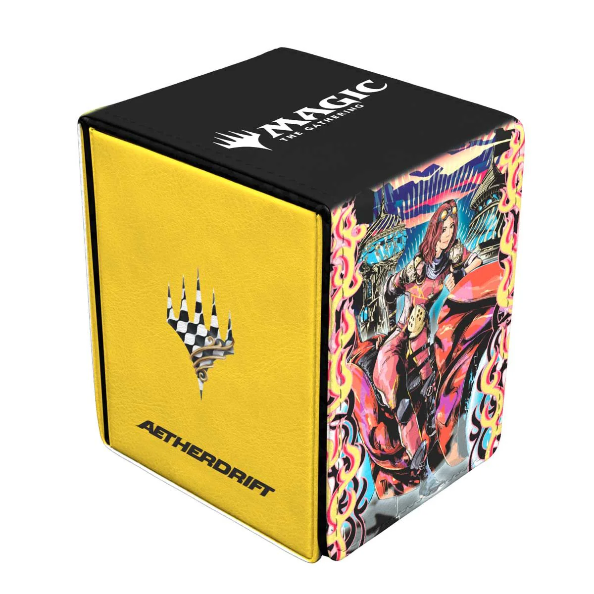 Ultra Pro: Magic: The Gathering Aetherdrift Alcove Flip Deck Box Variant Art PW