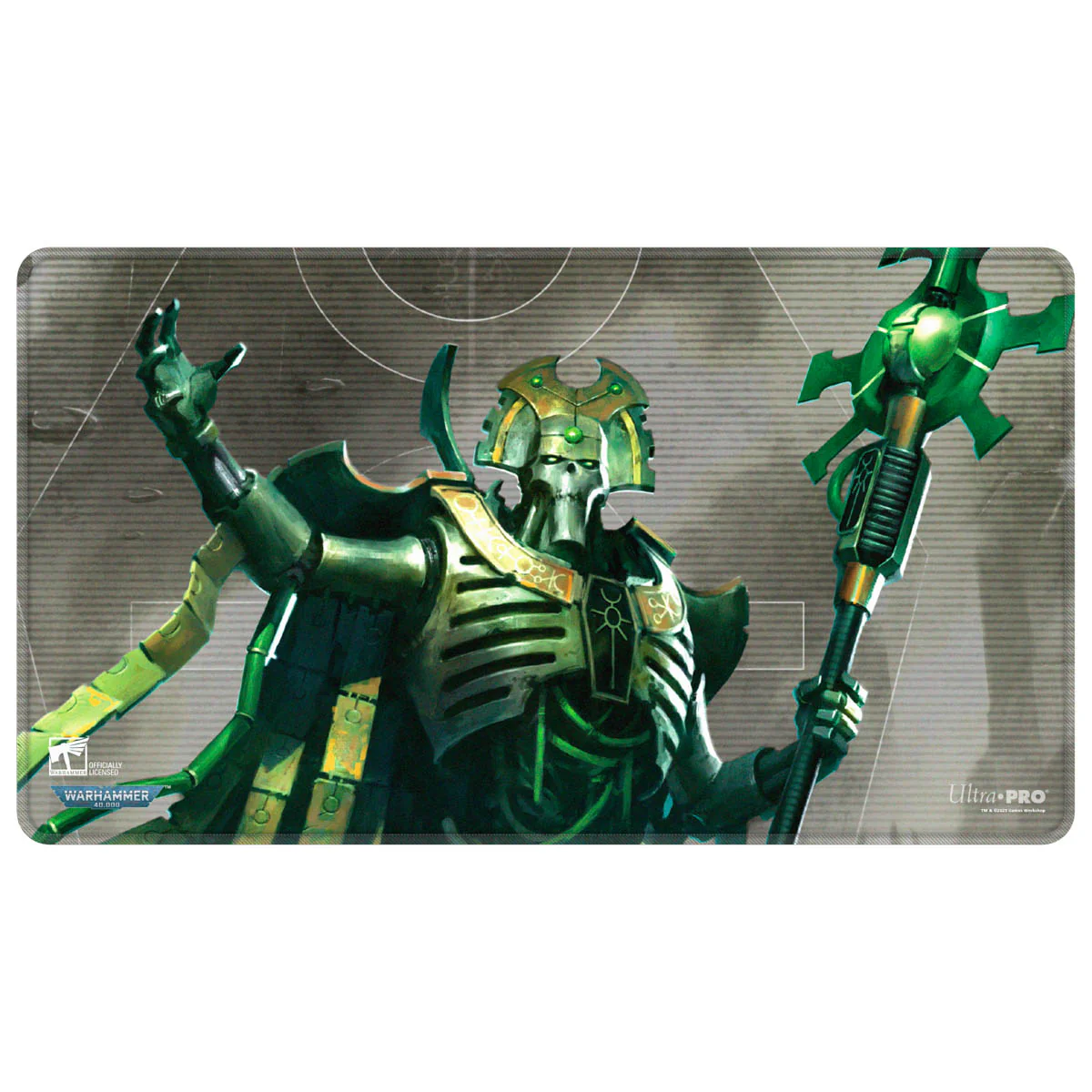 Ultra Pro Necron Codex Aligned Stitched Edge Playmat for Warhammer 40,000