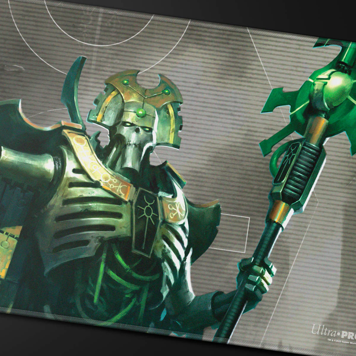 Ultra Pro Necron Codex Aligned Stitched Edge Playmat for Warhammer 40,000 - Image 2