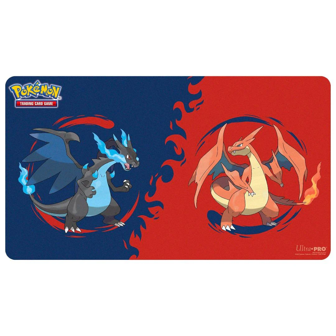 Ultra Pro Pokemon TCG - Playmat - Mega Charizard X & Mega Charizard Y