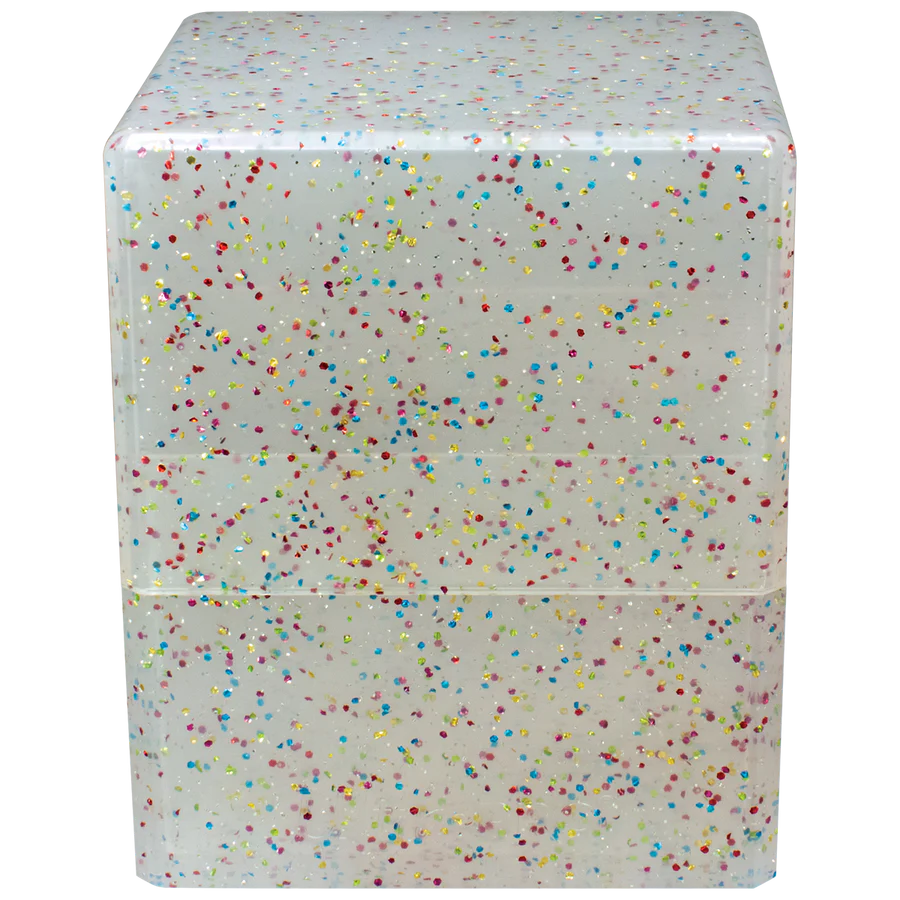 Ultra Pro: Satin Tower - glitter Clear - Image 2