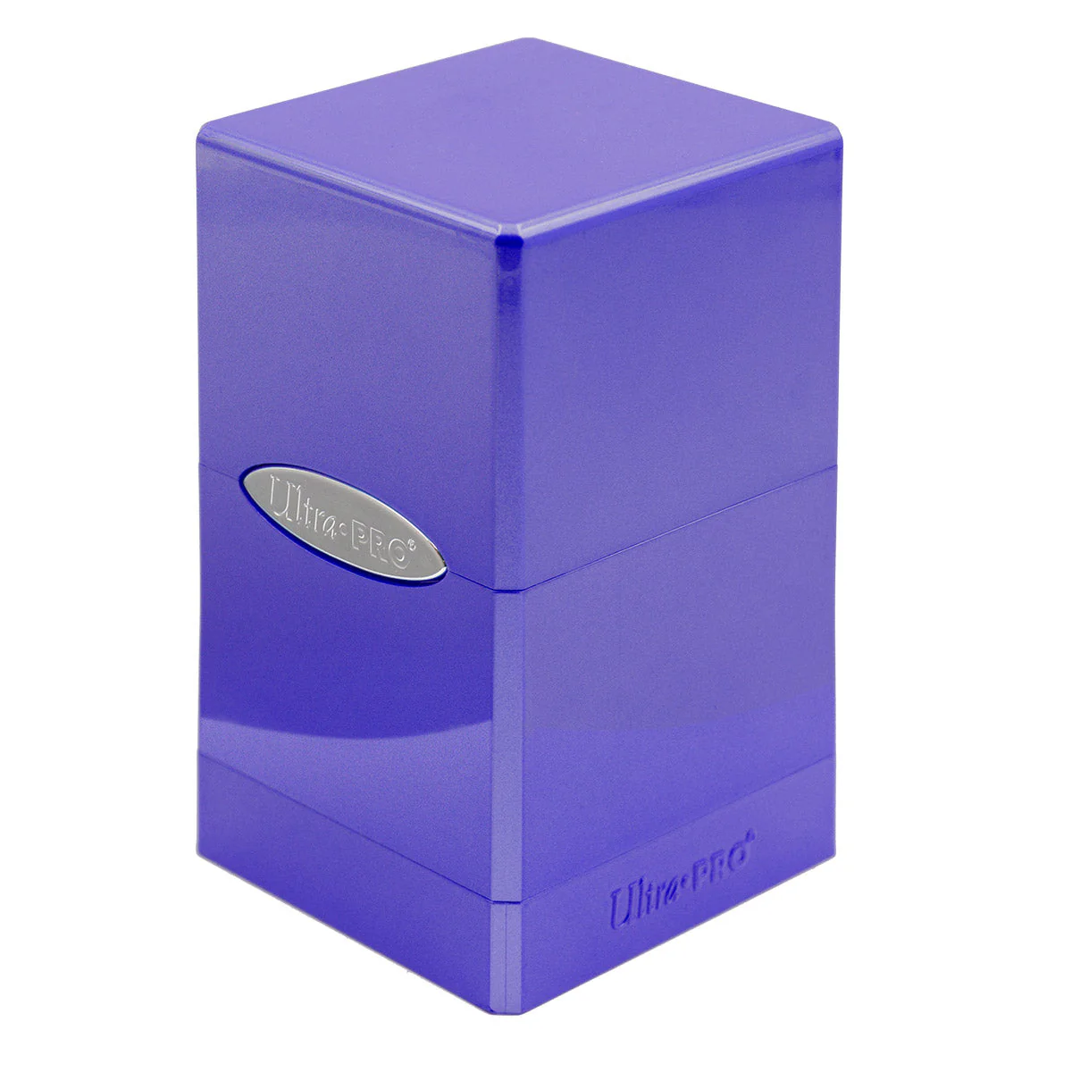 Ultra PRO UP15267 Hi-Gloss Satin Tower Deck Box - Amethyst Purple