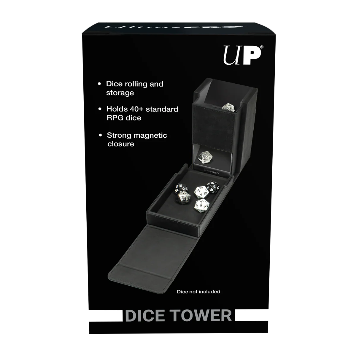 Ultra PRO UP15960 Alcove Dice Tower - Jet Black - Image 2