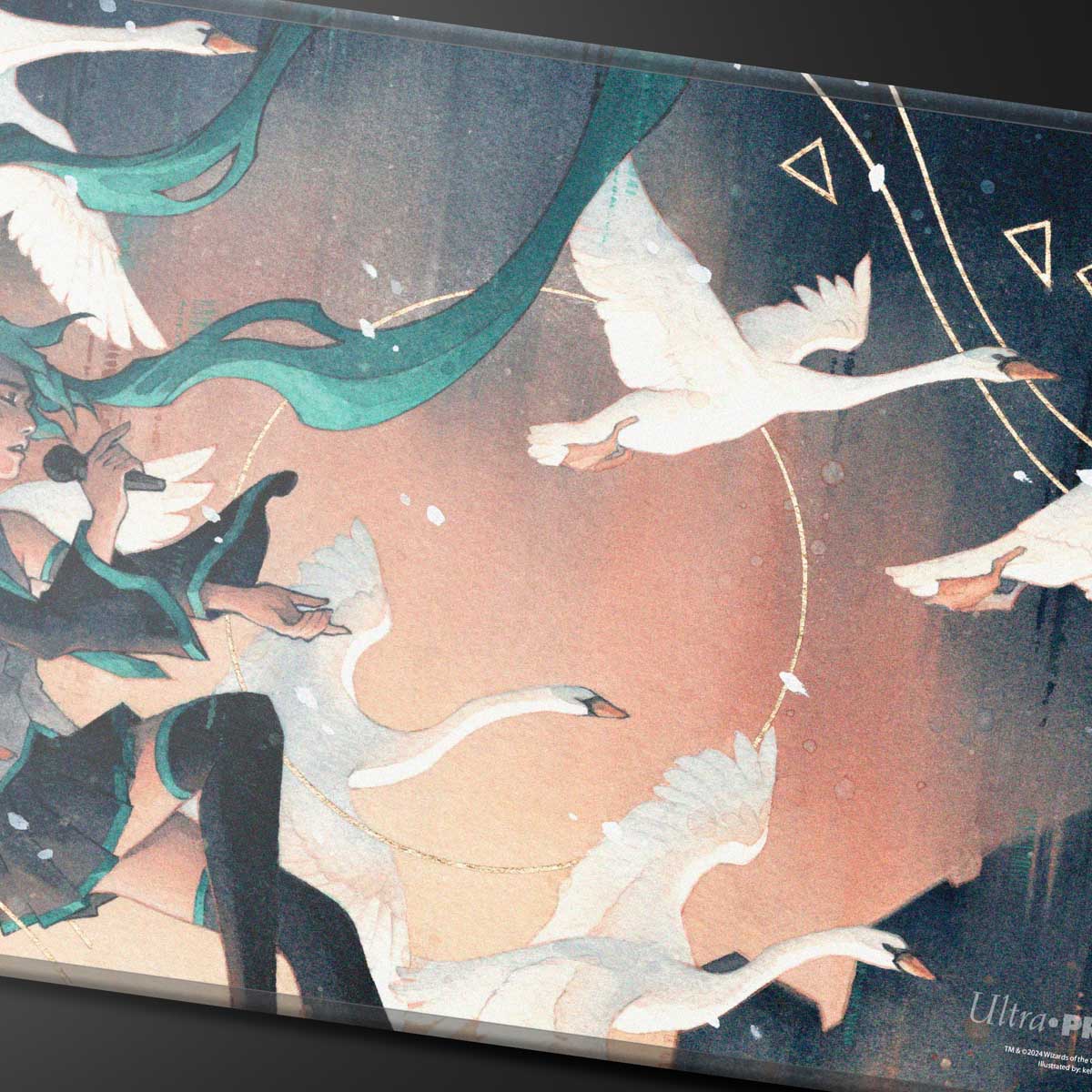 Ultra Pro: UP38660 Hatsune Miku - Stitched Edge Playmat - Winter - Swan Song MtG - Image 2