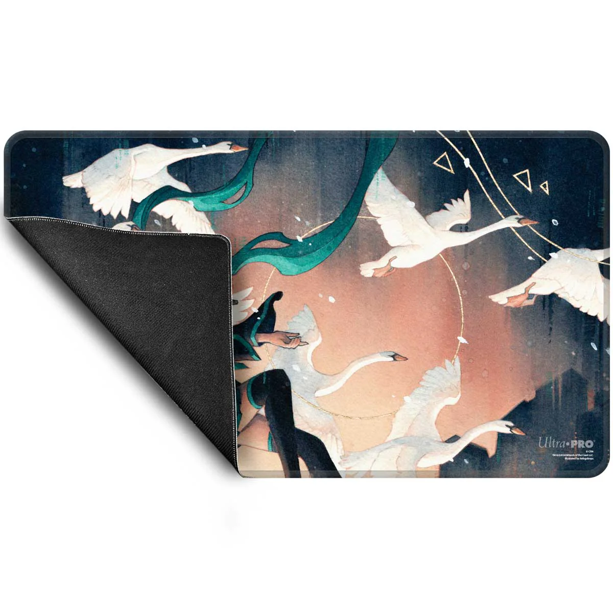 Ultra Pro: UP38660 Hatsune Miku - Stitched Edge Playmat - Winter - Swan Song MtG - Image 3