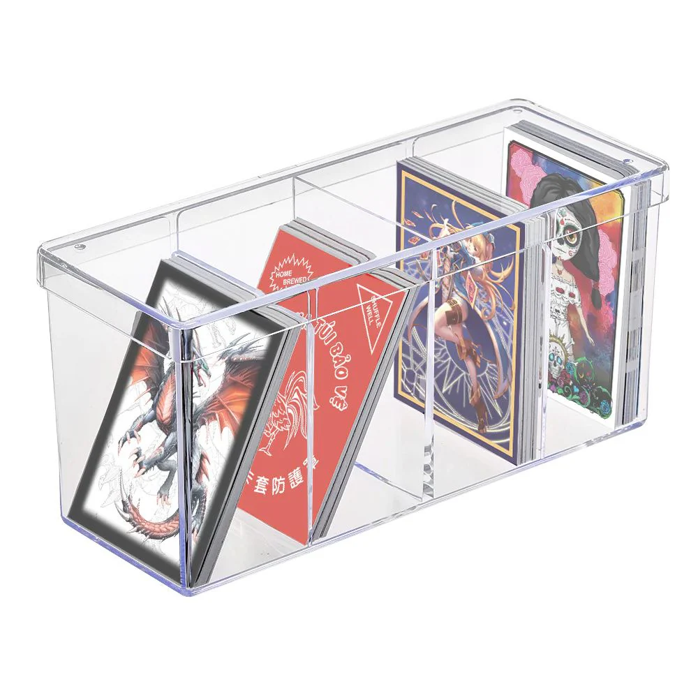 Ultra Pro: UP81163 4-Compartment Clear Card Box - Image 3