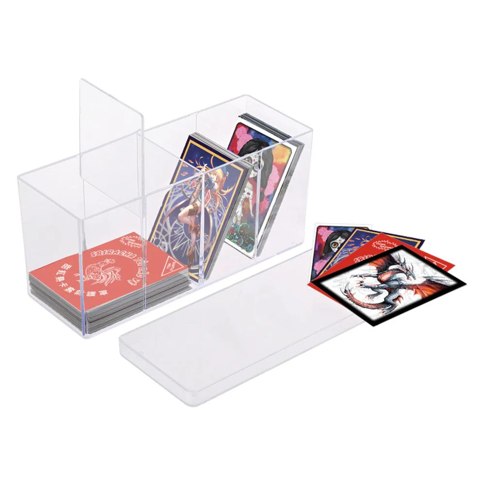 Ultra Pro: UP81163 4-Compartment Clear Card Box - Image 5