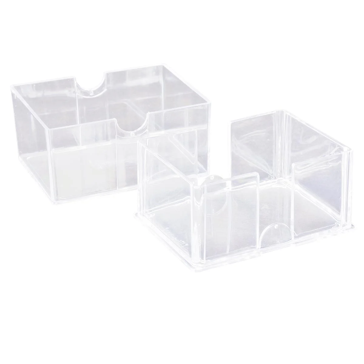 Ultra Pro UP81723 Diamond Corner Card Storage Box for 100 Cards - Clear - Image 4
