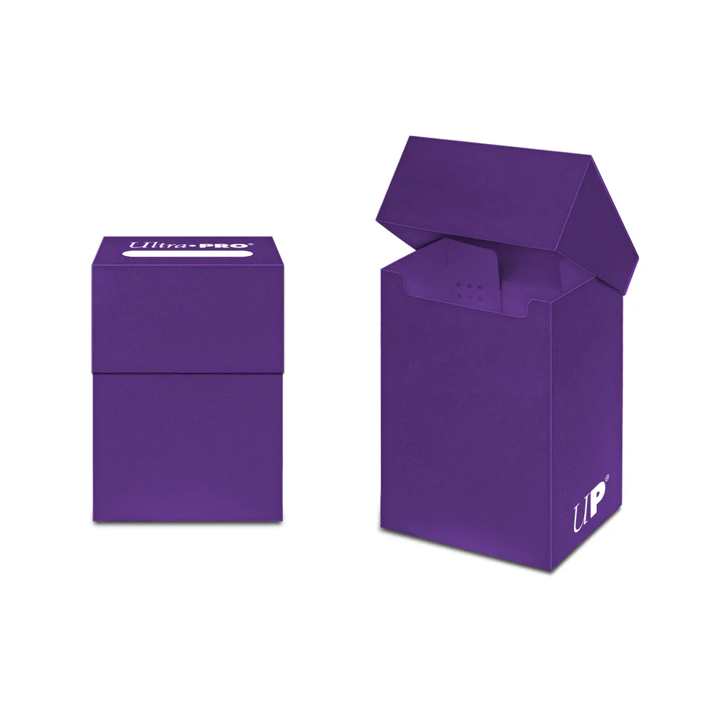 Ultra Pro: UP82482 PRO 80+ Deck Box: Purple - 239194 - Image 3