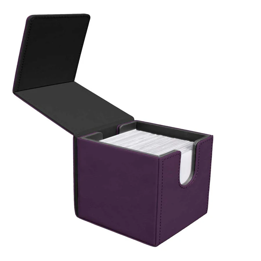 Ultra Pro Vivid Alcove Edge Deck Box - Midnight Plum - Image 3