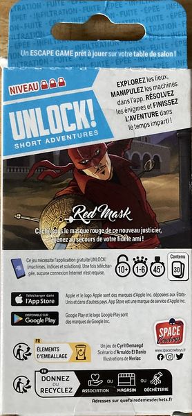 Unlock! Short Adventure #7 - Red Mask - Image 2