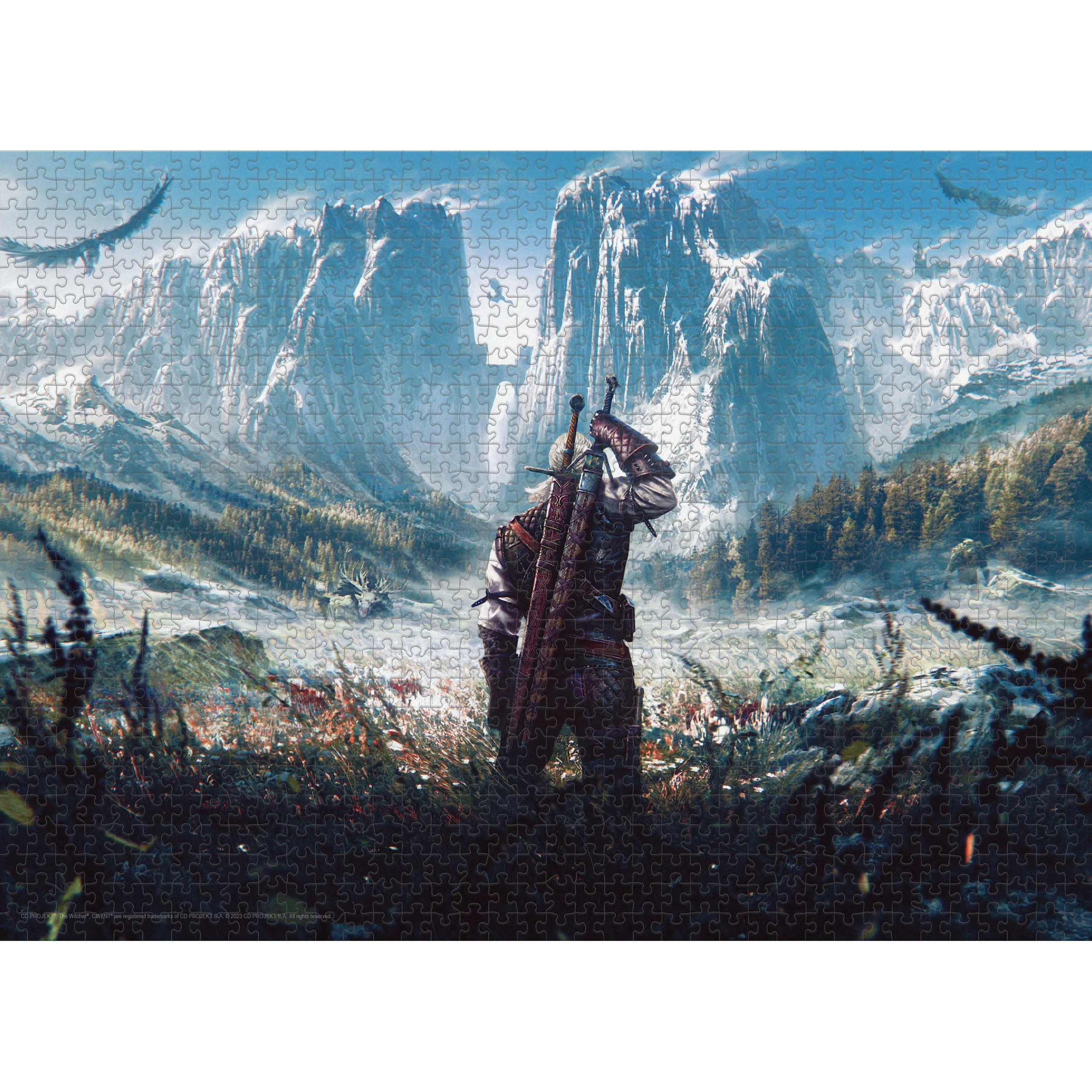 USAopoly The Witcher Skellige - 1000 Piece Jigsaw - Image 3