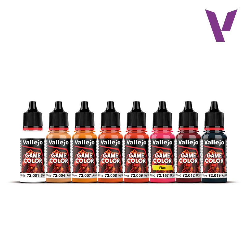 Vallejo Game Colour Fire Dragons Set of 8 x 18ml - Image 3