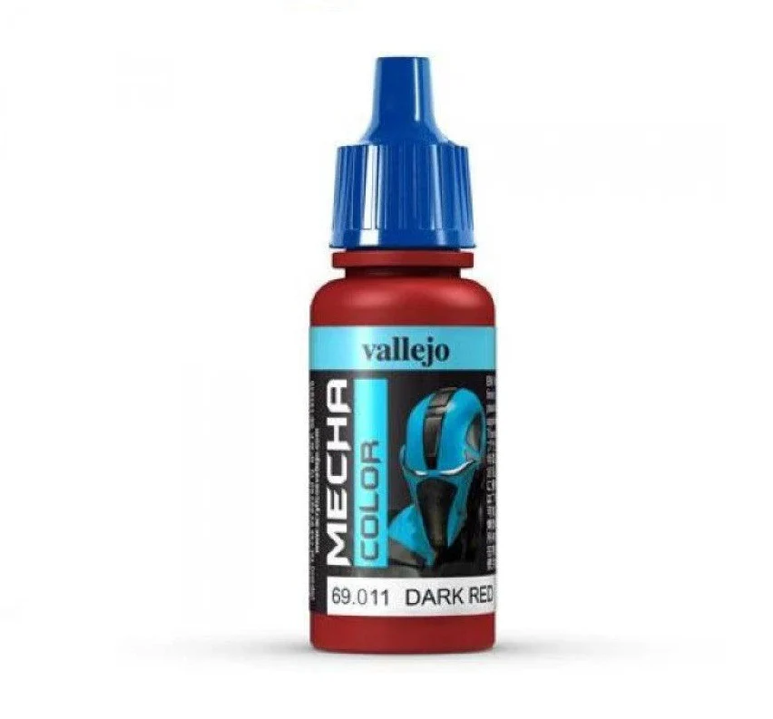 Vallejo Mecha Colour Acrylic Paint 17ml - Dark Red