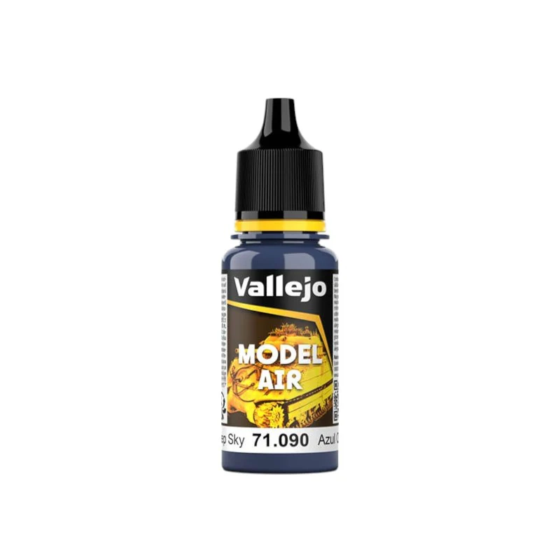 Vallejo Model Air Acrylic Paint 18ml - Deep Sky