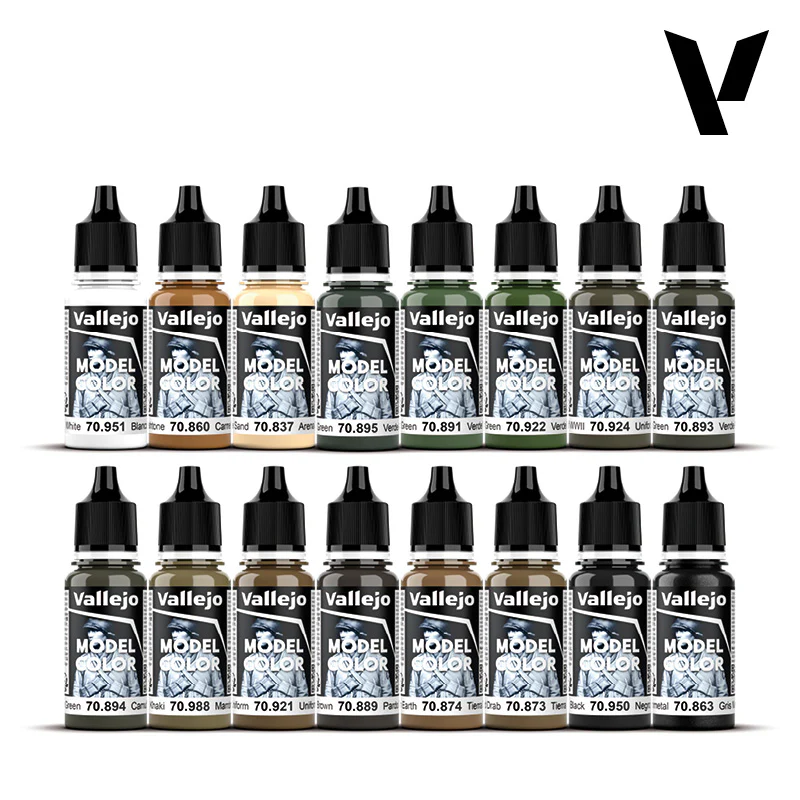 Vallejo Model Allied Forces WWII Colour 16-Piece Set - Image 3