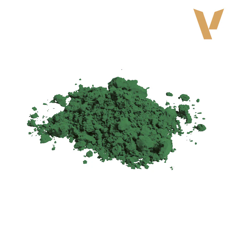 Vallejo Pigment 30ml - Chrome Oxide Green - Image 2