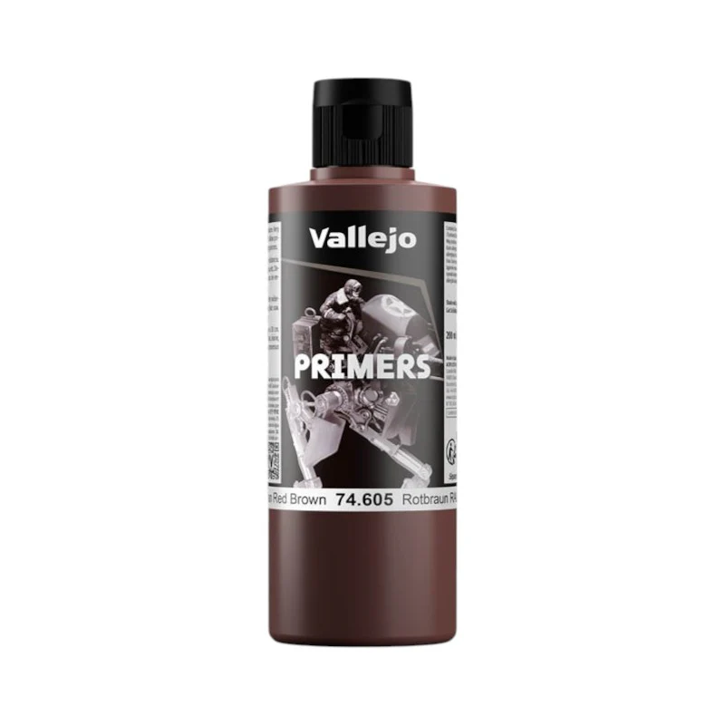 Vallejo Surface Primer 200ml - German Red Brown
