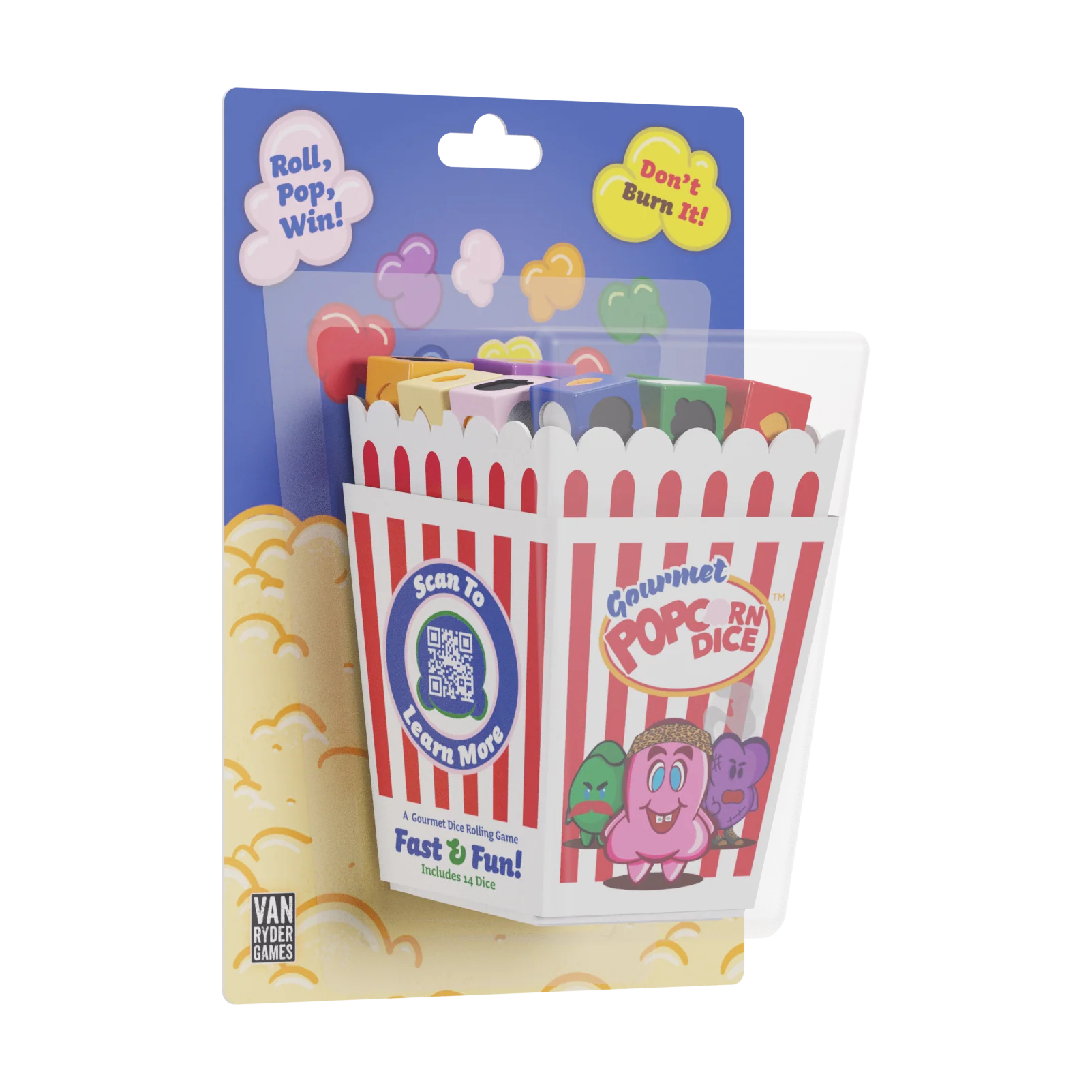 Van Ryder Games Gourmet Popcorn Dice Game