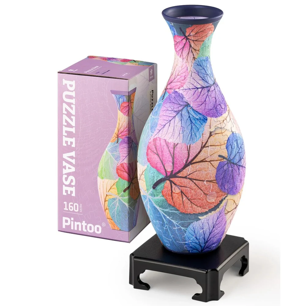 Vase - Colourful Leaves