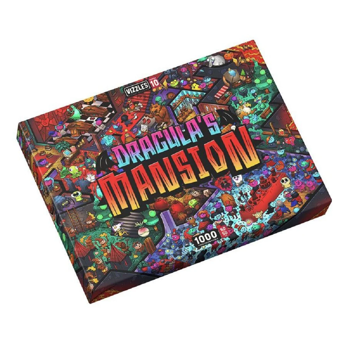 Vizzles - Dracula's Mansion - 1000 Piece Jigsaw Puzzle