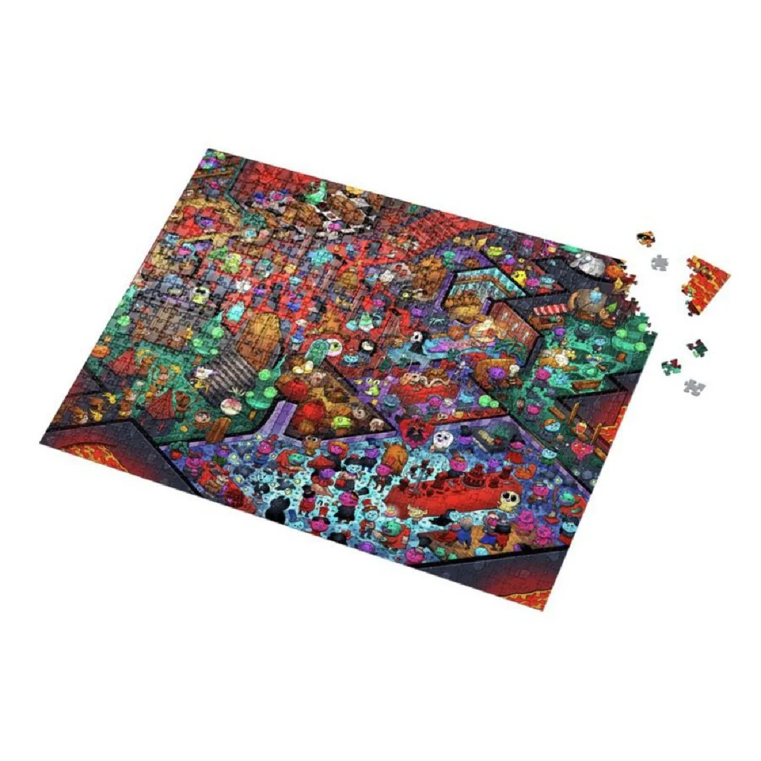 Vizzles - Dracula's Mansion - 1000 Piece Jigsaw Puzzle - Image 2