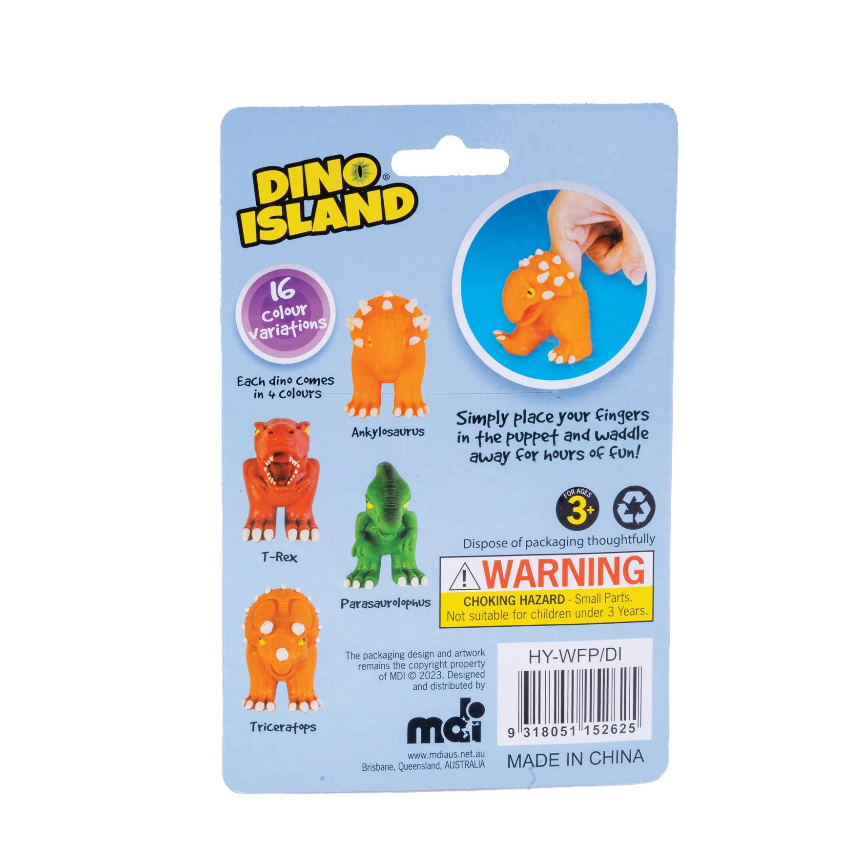WalkingFinger Puppet Dino - Image 4