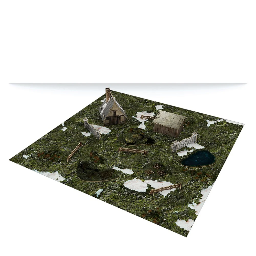 Warcrow: Bases - Bakhlia Farm Scenery Pack - Image 2