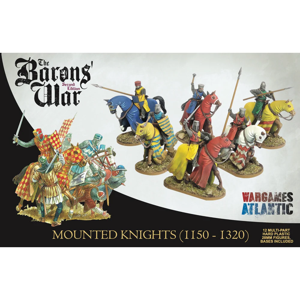 Wargames Atlantic - Barons' War - Mounted Knights (1150-1320)