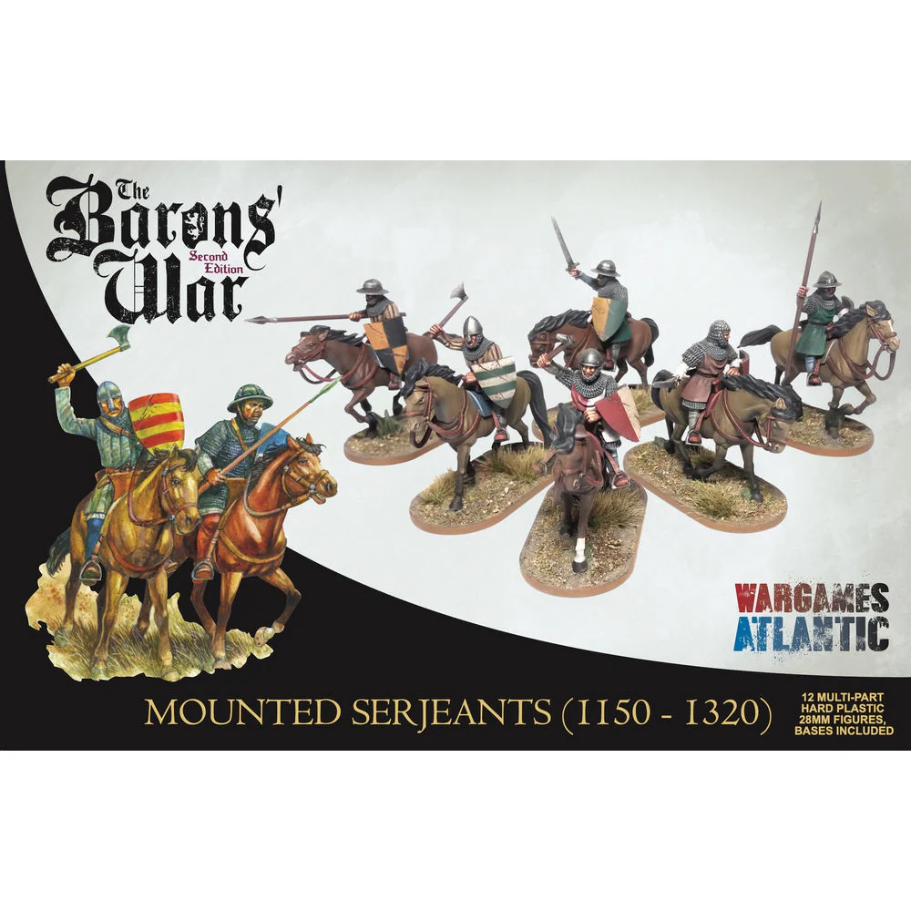 Wargames Atlantic - Barons' War - Mounted Serjeants (1150-1320)