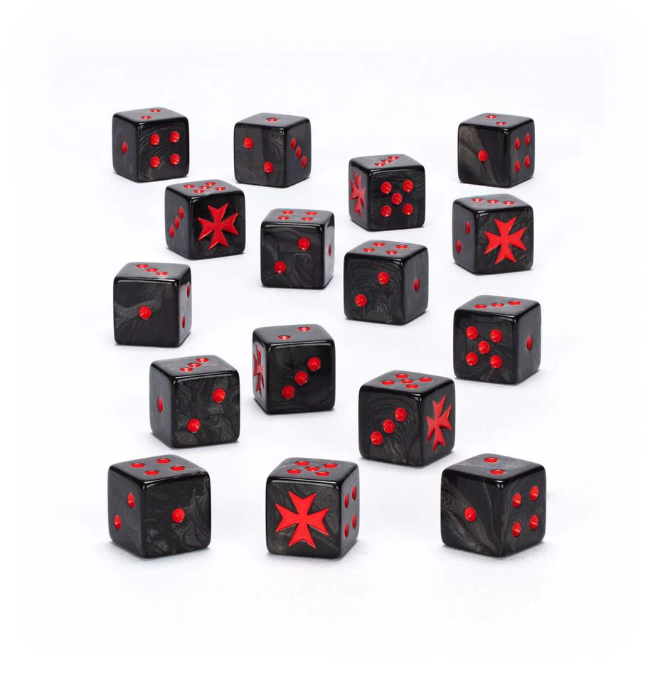 Warhammer 40000: Black Templars Dice (55-51) - Image 2