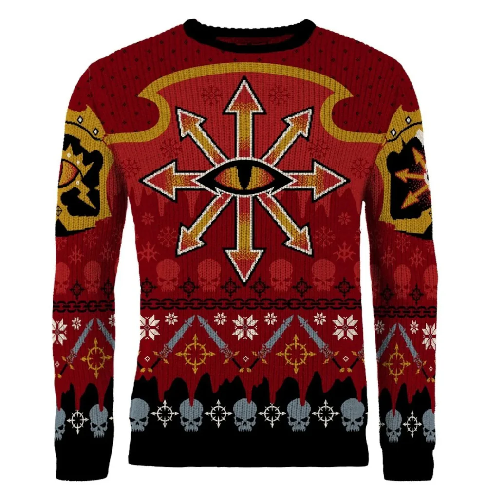 Warhammer 40000: Chaos Christmas Jumper (Size XL)