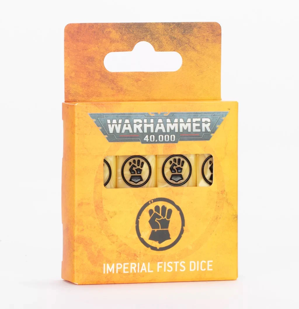 Warhammer 40000: Imperial Fists Dice (55-64)