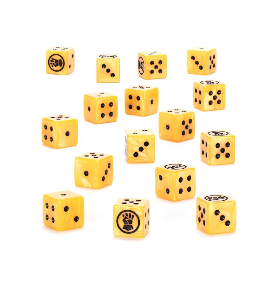 Warhammer 40000: Imperial Fists Dice (55-64) - Image 2