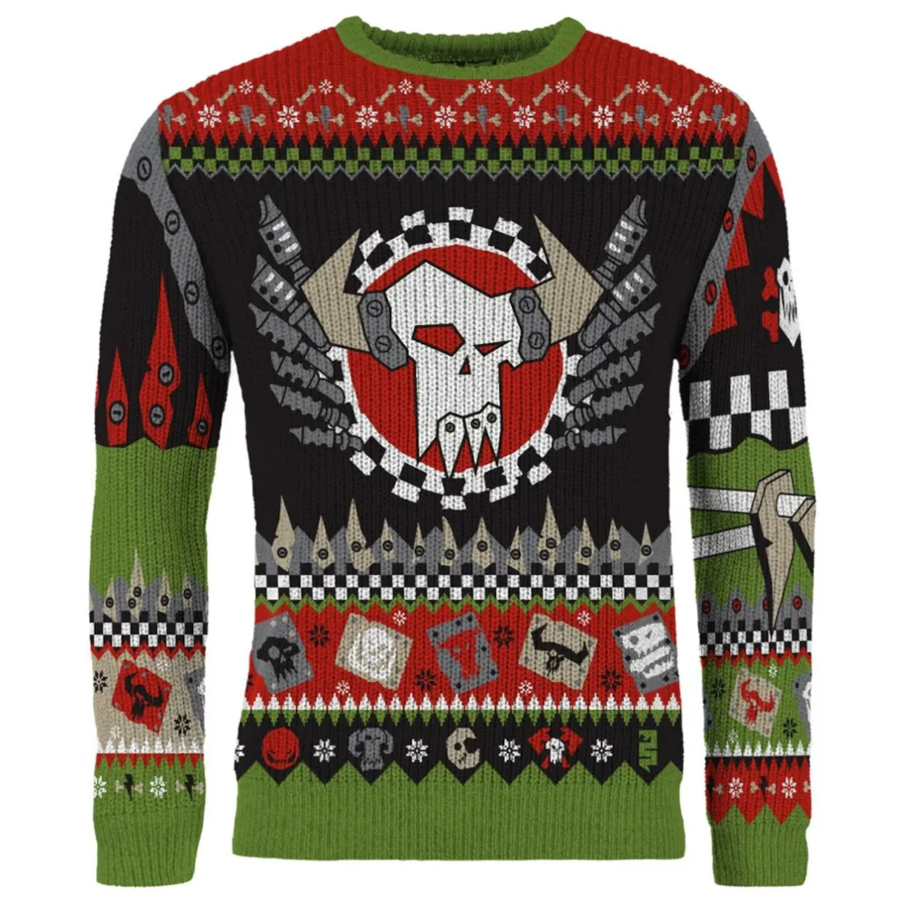 Warhammer 40000: Ork Christmas Jumper (Size M) - Preorder